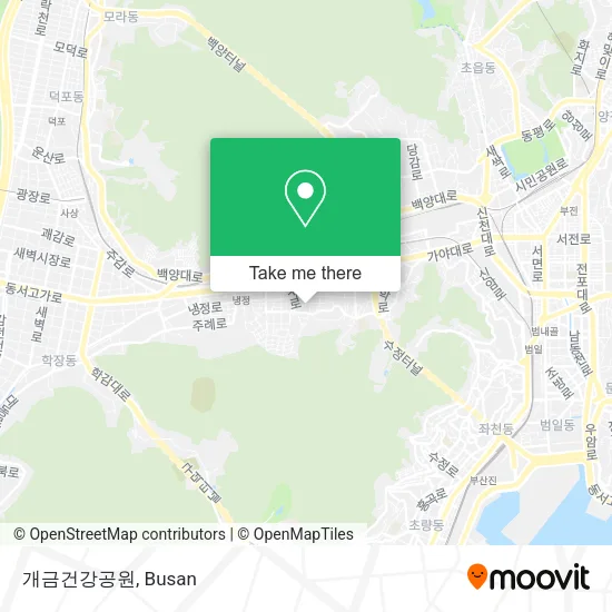 개금건강공원 map