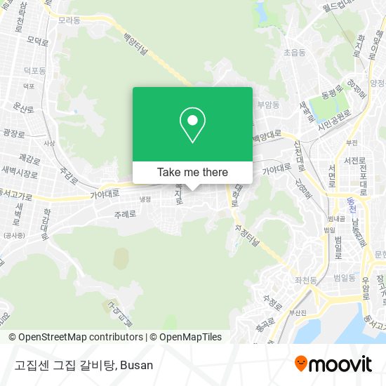 고집센 그집 갈비탕 map