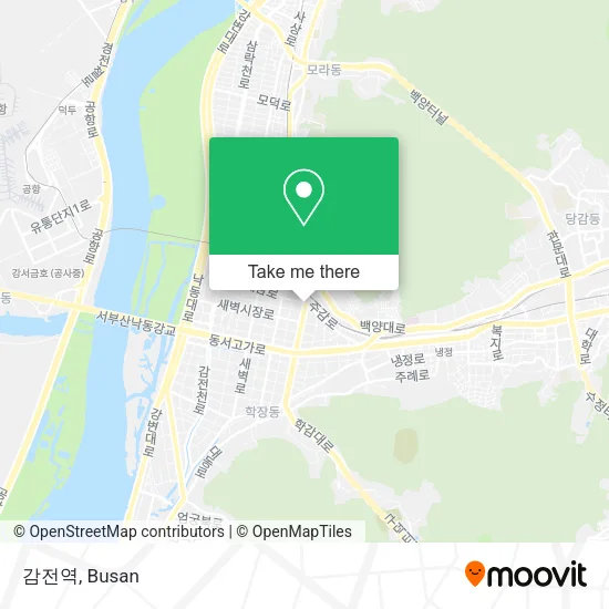 감전역 map