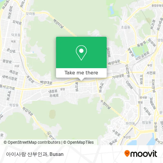 아이사랑 산부인과 map
