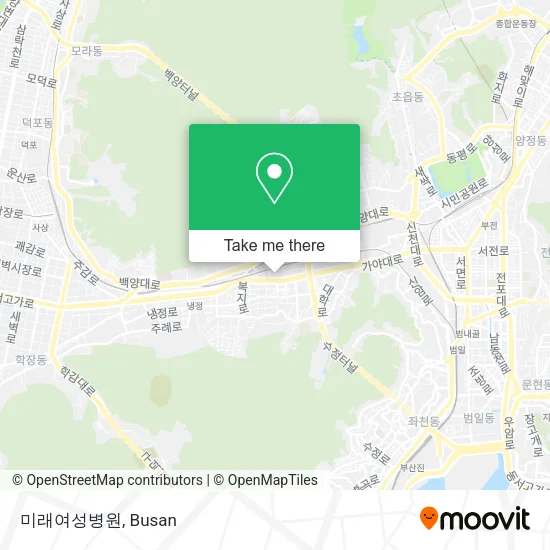 미래여성병원 map