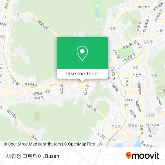 세연정 그린덕이 map