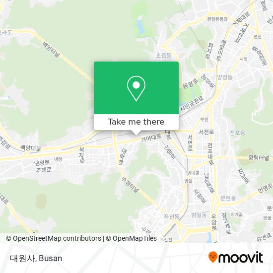 대원사 map