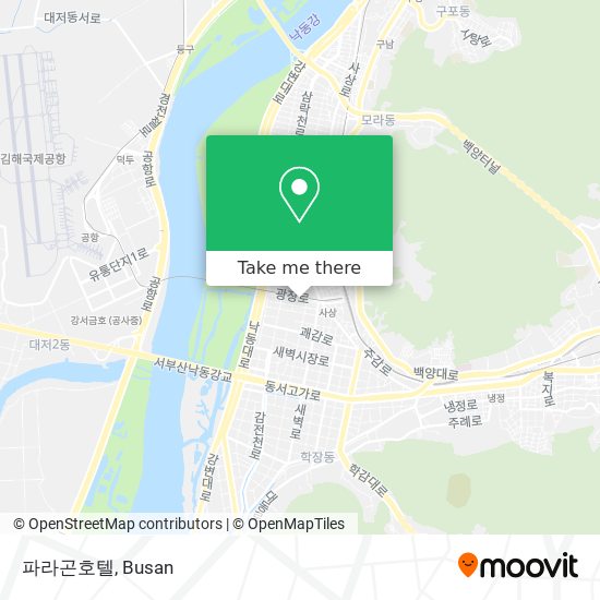 파라곤호텔 map