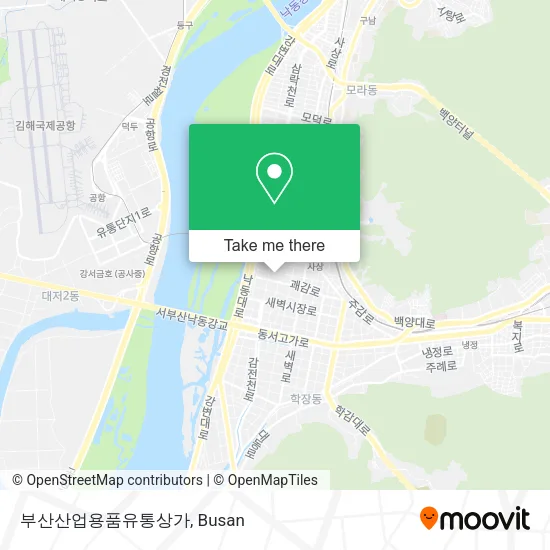 부산산업용품유통상가 map
