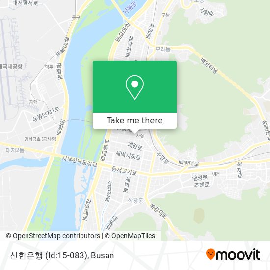 신한은행 (Id:15-083) map