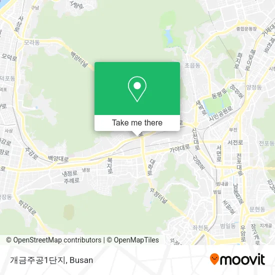 개금주공1단지 map