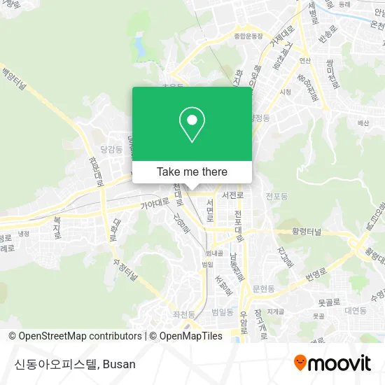 신동아오피스텔 map