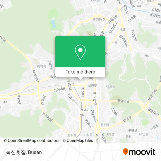 녹산횟집 map