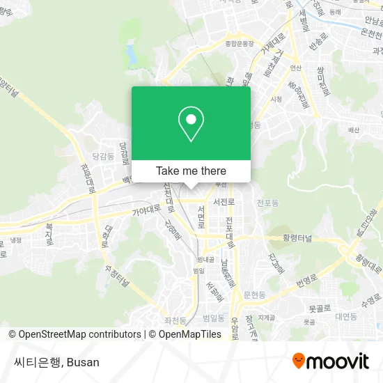 씨티은행 map