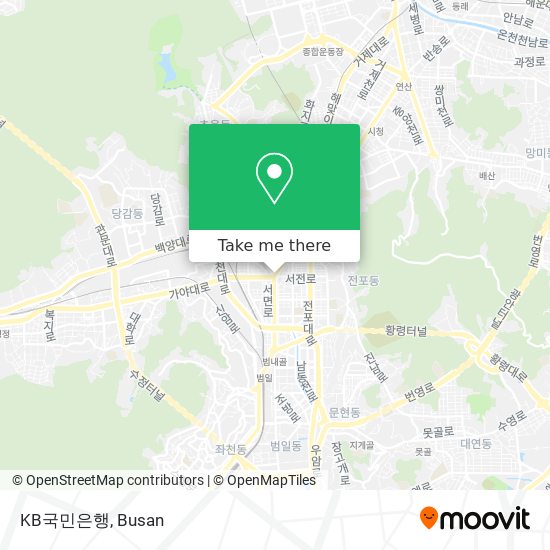 KB국민은행 map