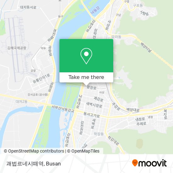 괘법르네시떼역 map