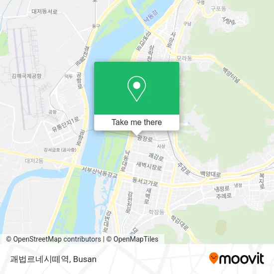 괘법르네시떼역 map