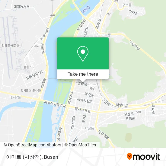 이마트 (사상점) map