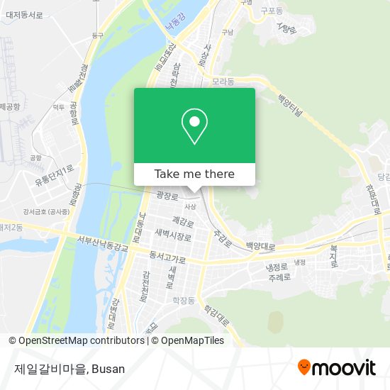 제일갈비마을 map