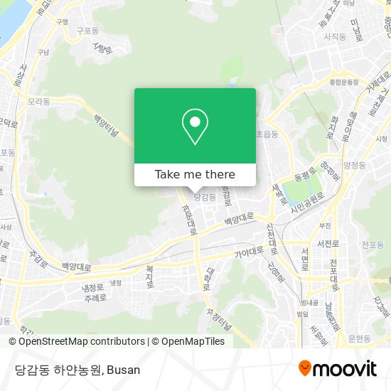 당감동 하얀농원 map
