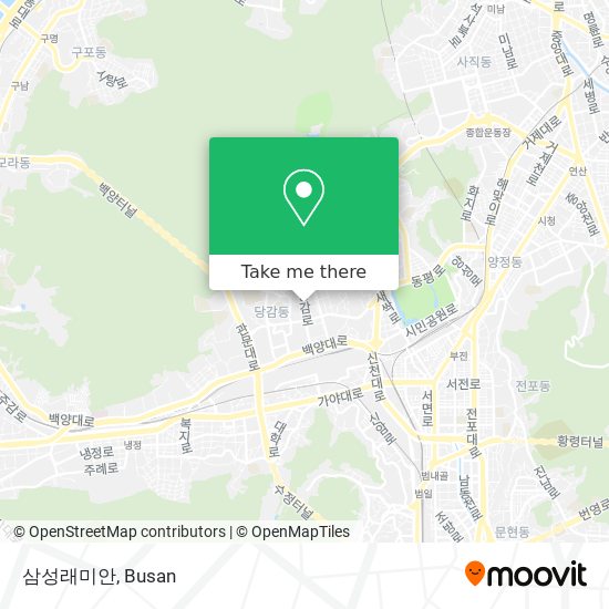 삼성래미안 map