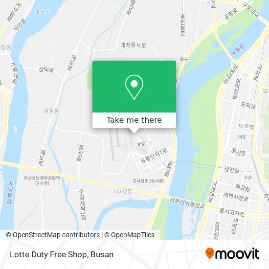 Lotte Duty Free Shop map