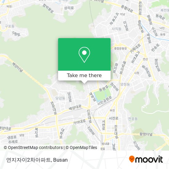 연지자이2차아파트 map