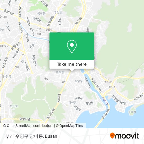 부산 수영구 망미동 map