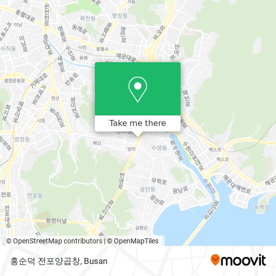 홍순덕 전포양곱창 map