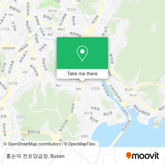 홍순덕 전포양곱창 map