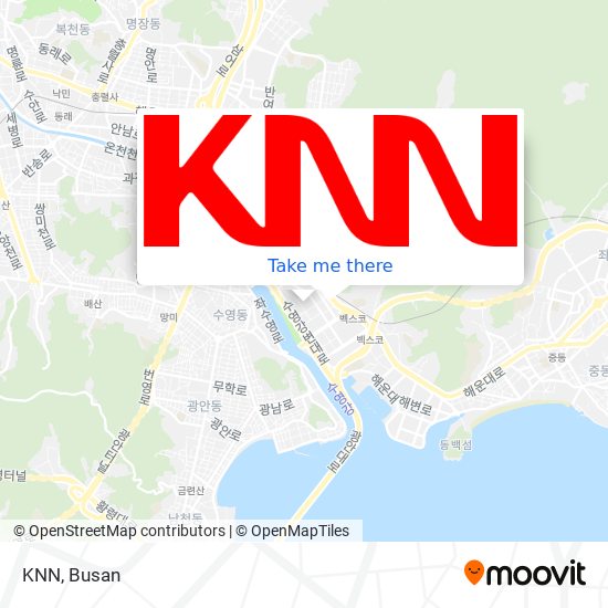 KNN map