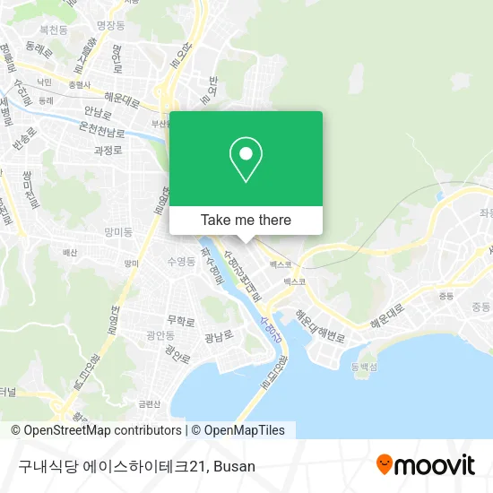 구내식당 에이스하이테크21 map