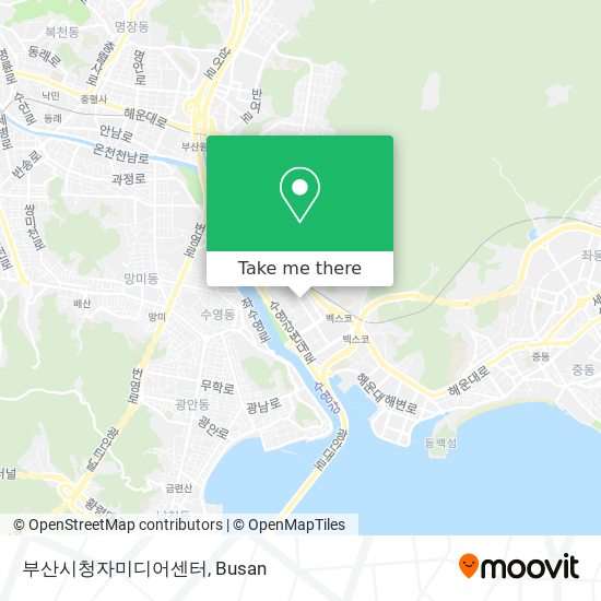 부산시청자미디어센터 map