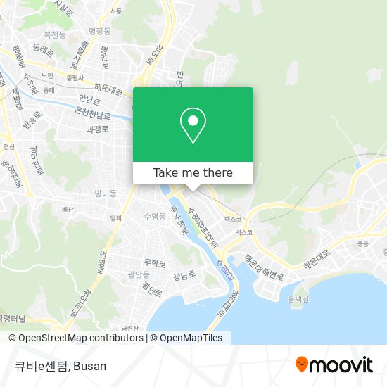 큐비e센텀 map