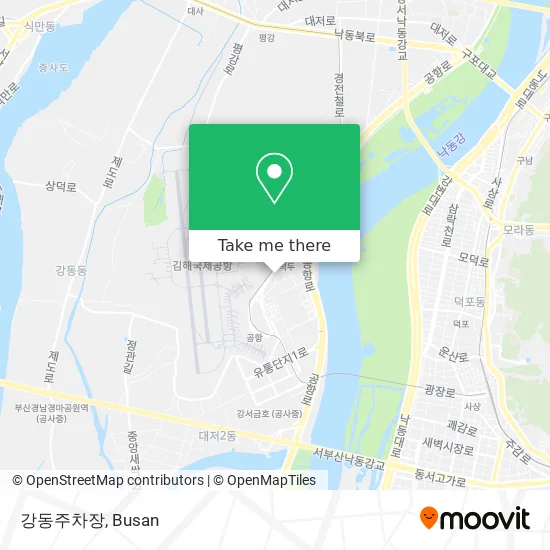 강동주차장 map
