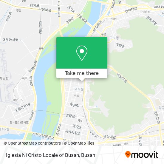 Iglesia Ni Cristo Locale of Busan map