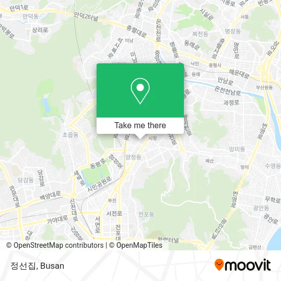 정선집 map