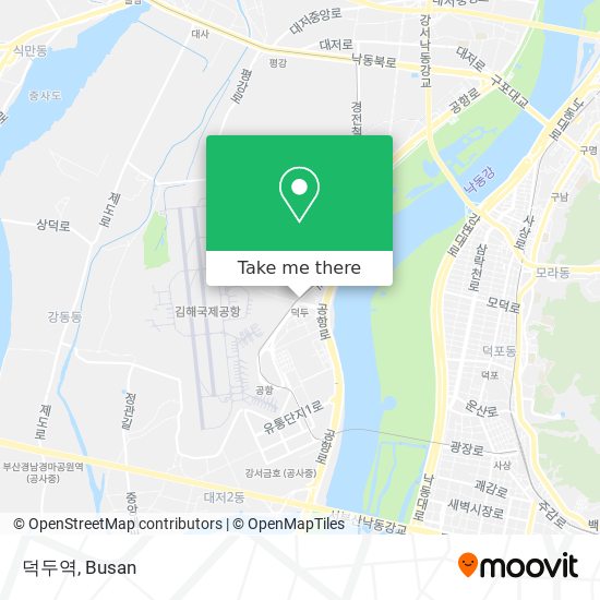 덕두역 map