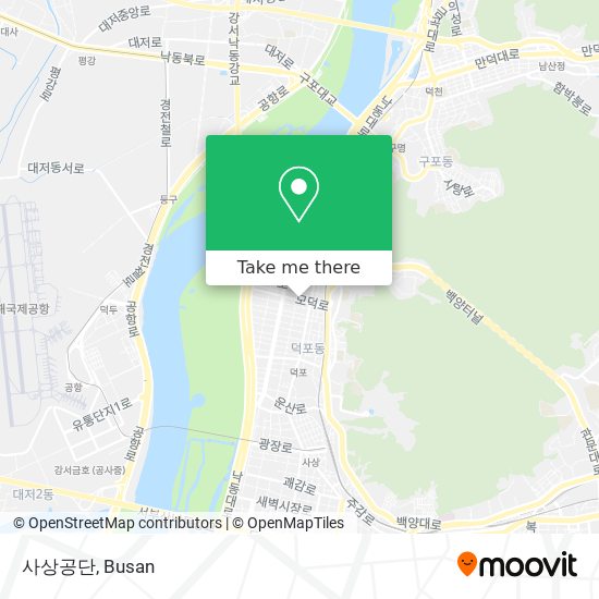 사상공단 map