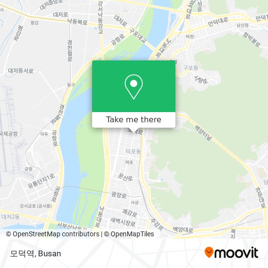 모덕역 map