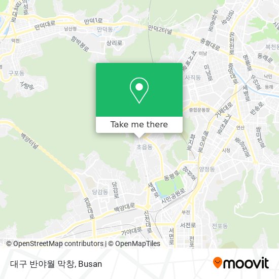 대구 반야월 막창 map