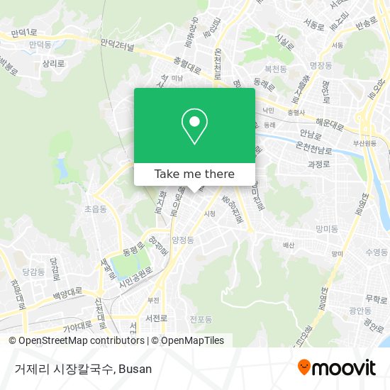 거제리 시장칼국수 map