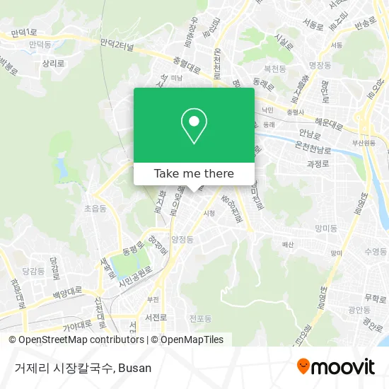 거제리 시장칼국수 map