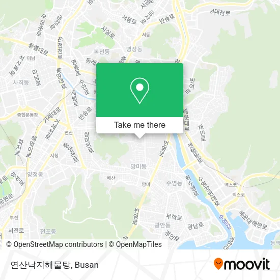 연산낙지해물탕 map