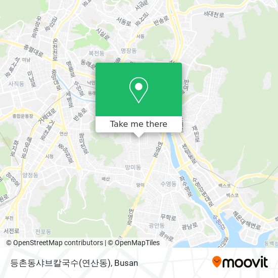 등촌동샤브칼국수(연산동) map