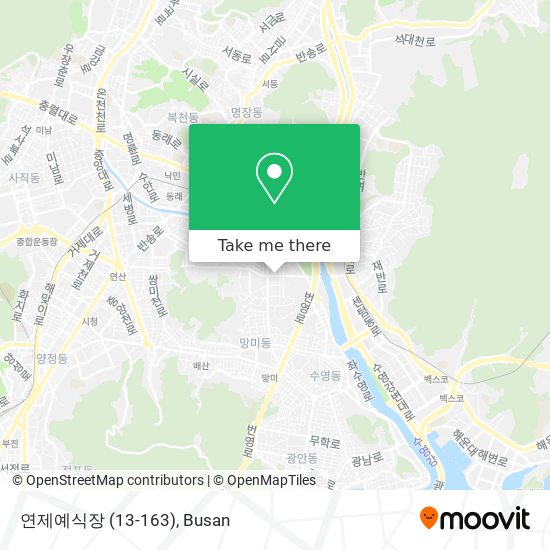 연제예식장 (13-163) map