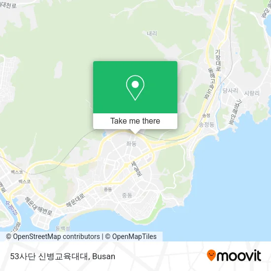 53사단 신병교육대대 map