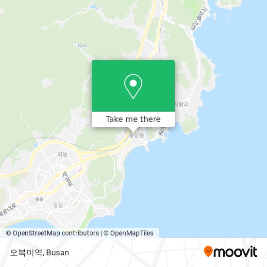오복미역 map