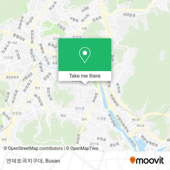연제토곡지구대 map