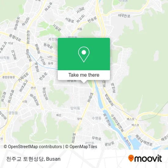 천주교 토현성당 map