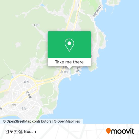 완도횟집 map