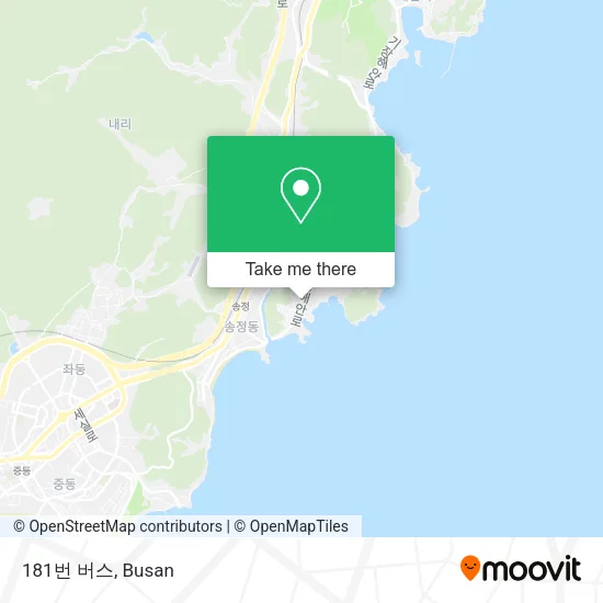 181번 버스 map