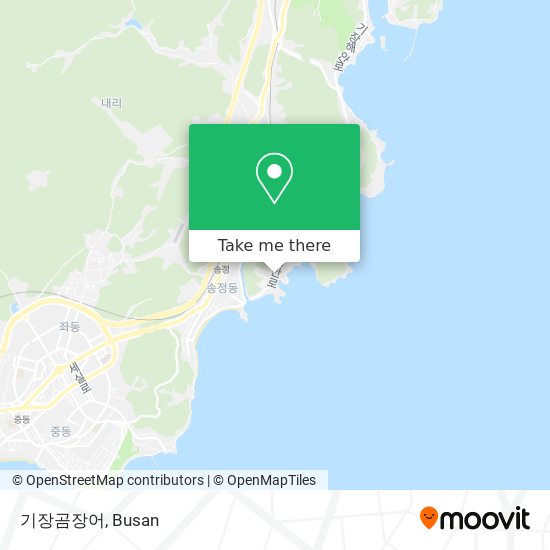기장곰장어 map