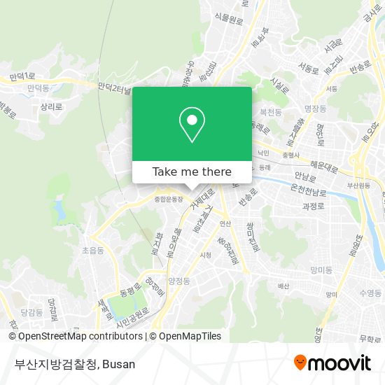 부산지방검찰청 map